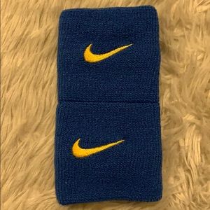 Nike swoosh wristbands